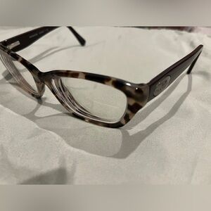 Coach Tortoise Shell Women's Glasses Frames Brown Snow Leopard 53*17*135